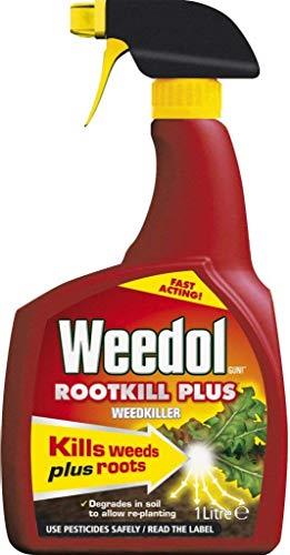 Weedol Rootkill Plus Weedkiller - 1 Litre Trigger Bottle Gun Weedol Rootkill Plus Weedkiller - 1 Litre Trigger Bottle Gun
